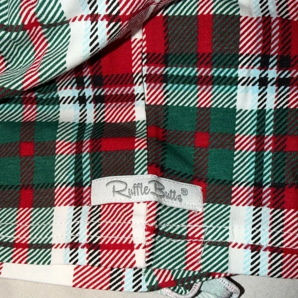 Ruffle Butts adorable plaid